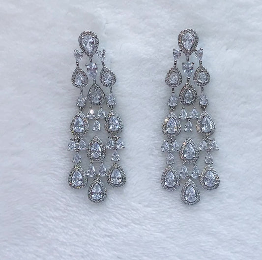 Silver Drops Earrings